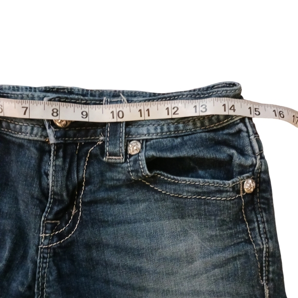 MISS ME BOOTCUT JEANS.  Womens. Size 28. Medium wash. - Picture 12 of 15